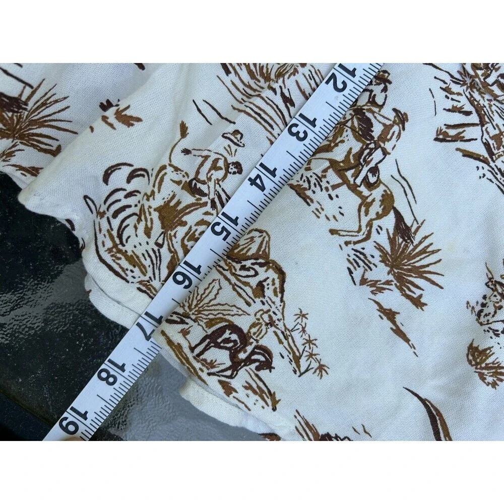 New Ariat x Western Aloha sz L Skirt Coastal Cowgirl Festival Rodeo Hawaiian